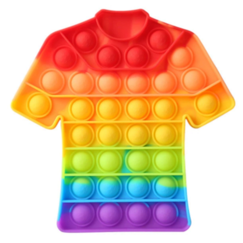 Fidget Silicone Relief Stress Push Bubble …